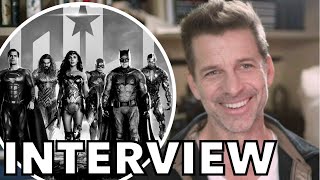 Zack Snyder Talks JUSTICE LEAGUE SNYDER CUT Joss Whedon The Joker His Future In DCEU  INTERVIEW [upl. by Aistek884]