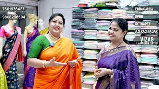 Celebrity Rajitha Visited Our Store special Saree Collections  Episode51732  Vigneshwara Silks [upl. by Yetnruoc]