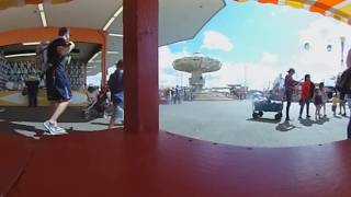 360 view Rides and games at the Washington State Fair [upl. by Bina19]