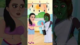 Lifstick porbo funnyvideo banglacratoon comedy funny shorts lipstick unluckanimation [upl. by Lebanna]