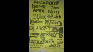 Alternative  System  Flux of Pink Indians  Glasgow Night Moves  12th April 1983 [upl. by Lancelle]