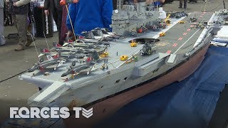 25 Years In The Making HMS Ark Royal In Miniature  Forces TV [upl. by Thomasina]