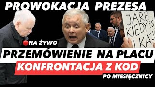 SPISEK NA MIESIĘCZNICY – PRZEMÓWIENIE KACZYŃSKIEGO❗KRZYKI quotGDZIE JEST WRAKquot I AKCJA KOD [upl. by Ecila]