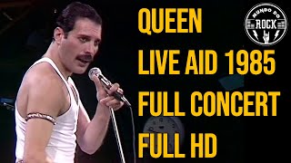 Queen  Live Aid 1985  Show Completo  FULL HD 1080p REMASTER [upl. by Maxma]