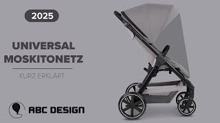 Universal Moskitonetz  Insektenschutz für Buggy amp Kinderwagen  ABC Design [upl. by Aisyle]