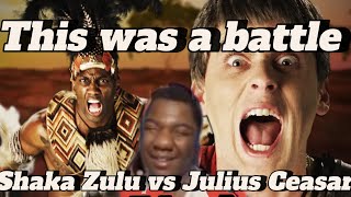 Great Neptune  Julius Ceasar VS Shaka Zulu  Epic Rap Battles Of History Reaction [upl. by Snahc]