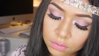 Tutorial de maquillaje rosa Unidas contra el cancer de mama  Juancarlos960 [upl. by Dorcus]