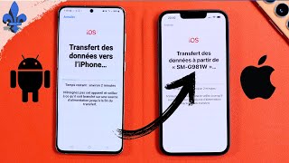 Transférer toutes les données dun Android vers un iPhone [upl. by Hetti]