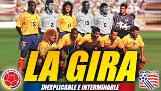 🇨🇴 DE ESTA INSÓLITA MANERA COLOMBIA SE PREPARÓ PARA USA 94  Se jugó 3 mundiales antes del mundial [upl. by Salvidor]