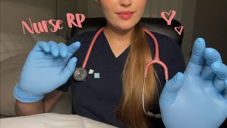 ASMR 💕Nurse B takes care of you💕 Morning Assessment [upl. by Areik]