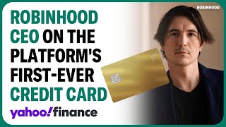 Robinhood CEO on new credit card Were against additional fees [upl. by Sansone]