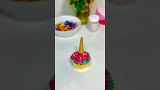 Melting Ice Cream Cupcake 🫠🍦shorts cake cakedesign cakedecorating icecream cupcakes cakeart [upl. by Alyad]