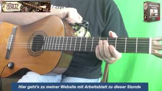 Oh Tannenbaum Gitarren Akkorde Für Anfänger  Weihnachtslieder Für Gitarre [upl. by Alissa174]