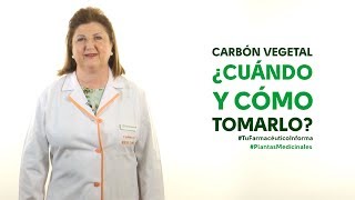 Carbón vegetal cuándo y cómo tomarlo Tu Farmacéutico Informa  PlantasMedicinales [upl. by Wilser]