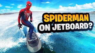 TKO JETBOARD REVIEW  Spiderman Jetboarding  🏄‍ TKO Type001 [upl. by Dale905]