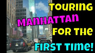 Touring MANHATTAN for the FIRST TIME [upl. by Attennek]