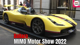 Dallara Stradale and EXP at MIMO Motor Show 2022 [upl. by Gnort]