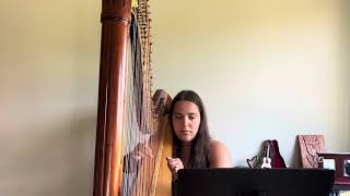 Meggie’s Theme from The Thornbirds by Henry Mancini Harp [upl. by Denn836]