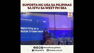 USA suportado ang Pilipinas sa West PH Sea [upl. by Quillan]