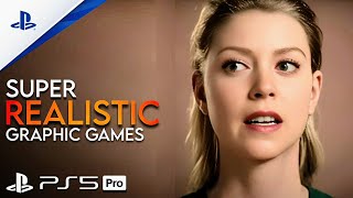 Most INCREDIBLE Super Realistic Video Game Engines  PS5 PRO PC amp XBOX Games  LOOKS AMAZING [upl. by Simona]