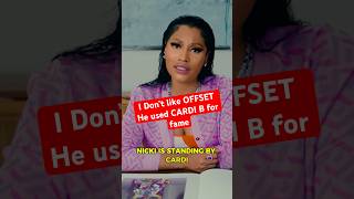 Nicki Minaj Supports Cardi B After Offset Breakup offset nickiminaj [upl. by Airlie446]