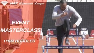 Event Masterclass How to do hurdle drills with Aries Merritt and Andreas Behm  IAAF Diamond League [upl. by Ahsak7]