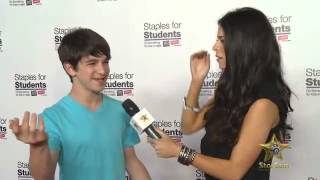 ZACHARY GORDON INTERVIEW GREG HEFFLEY DIARY OF A WIMPY KID CHARACTER  WRESTLING WITH AWARENESS 17 [upl. by Yanrahc]