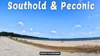 Lakeside Living  Southold amp Peconic  Long Island  New York  4K Drive [upl. by Maudie]