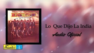 Lo Que Dijo La India  Los Corraleros De Majagual  Discos Fuentes Audio [upl. by Hgielah]