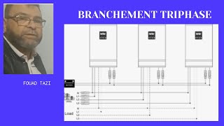 Video N°362 BRANCHEMENT ONDULEURS EN TRIPHASE [upl. by Rist]