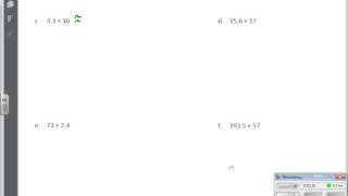 November 07 Module 2 Lesson 10 Multiplying Decimal Fractions with Tenths by Whole Numbers [upl. by Kalfas]