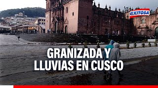 🔴🔵Alarma en Cusco Granizada e intensas lluvias causan preocupación ante pérdida de cultivos [upl. by Jenilee]