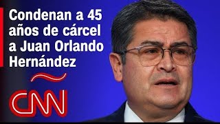 EXPRESIDENTE DE HONDURAS CONDENADO A 45 AÑOS DE CÁRCEL SUSCRIBETE [upl. by Geerts]