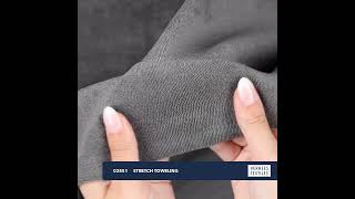 VERHEES TEXTILES 02551 STRETCH TOWELING [upl. by Ainotahs]