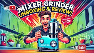 prestige ka mixer grinder 500w ka unboxing and review mixer grinder prestige [upl. by Thorrlow717]