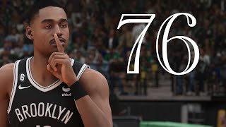 NBA 2K23  MyNBA Career  Episode 76  POOLE LEGACY GAME [upl. by Glaudia]