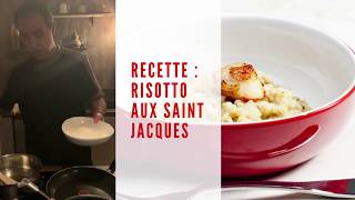 Recette  Risotto aux Saint Jacques [upl. by Dronski]