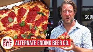 Barstool Pizza Review  Alternate Ending Beer Co Aberdeen Township NJ presented by Rhoback [upl. by Haleeuqa980]