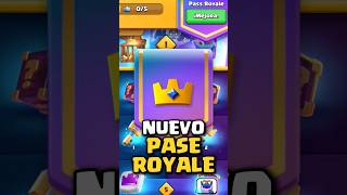 Nuevo PASE ROYALE Nuevas RECOMPENSAS SIN PAGAR clashroyale shorts [upl. by Beacham]