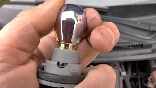 How to replace indicator bulb  Aygo C1 107  turn signal replacement [upl. by Cyrille]