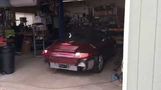 Electric Porsche 911  996  First Test Drive in EV Conversion [upl. by Eenal]