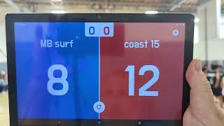 MB Surf vs Coast 15 [upl. by Atirma65]