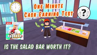 Is the Salad Bar worth it in My Restaurant Roblox [upl. by Uaeb]