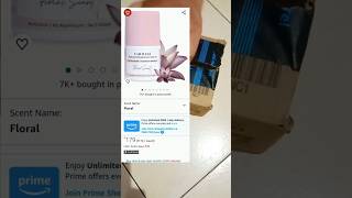 Carmesi Natural Deodorant Rollon Floral Sunset bodycare beauty deo trending shorts review [upl. by Meensat]