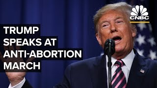 President Trump delivers remarks at antiabortion March for Life rally – 1242020 [upl. by Aurel]