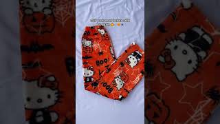 Hello kitty Halloween pajamas pants hellokitty [upl. by Dlarrej]