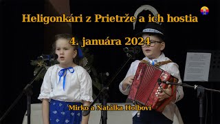 Prietrž 6 januára 2024 Mirko a Natálka Holbovi Sobotište [upl. by Ashely]