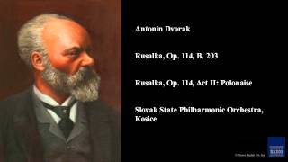 Antonin Dvorak Rusalka Op 114 B 203 Rusalka Op 114 Act II Polonaise [upl. by Glenna]