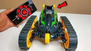 Fastest RC Hybrid Stunt Tank Unboxing amp Testing – Chatpat toy tv [upl. by Arytahs]