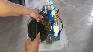 ¡¡HASLO TU¡¡HIDRONEUMATICO POCA PRESION PRESION SUSTITUCION MEMBRANAHYDROPNEUMATIC MEMBRANE CHANGE [upl. by Alyn]